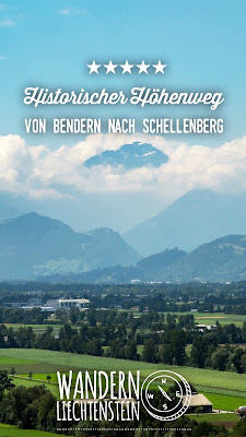 Historischer Höhenweg von Bendern nach Schellenberg | Wandern Liechtenstein | Wanderung Fürstentum-Liechtenstein