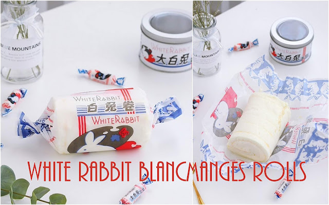 White Rabbit Cake roll from Gin Thye : Sweet Delights!