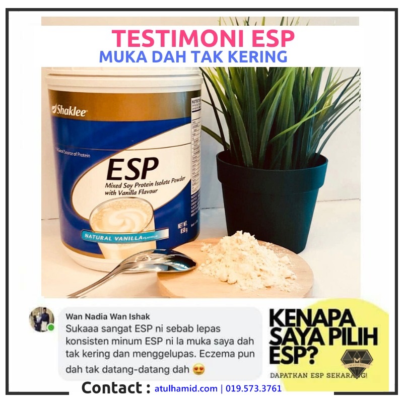 Kebaikan Protein ESP untuk Kulit Sihat dan Cantik Berseri