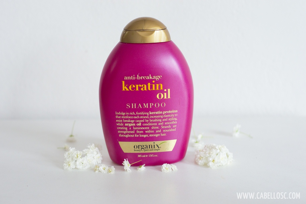 Shampoo Keratin Oil de Organix Cabellos C