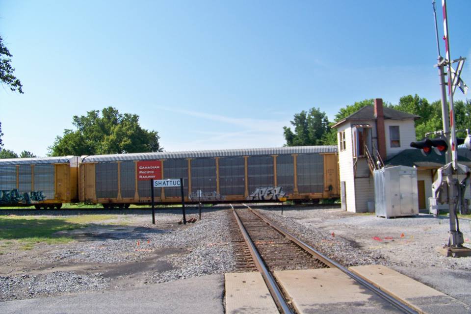 Towns and Nature Shattuc, IL Junction Tower and B&O Route Shutdown
