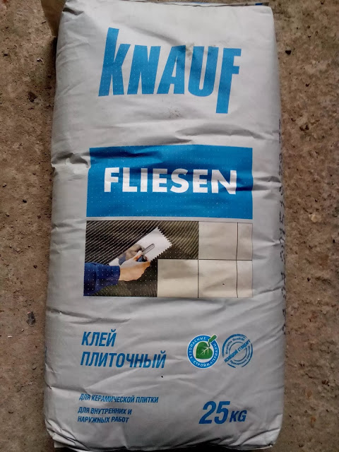 Технические характеристики и особенности клея для плитки Knauf Fliesen 