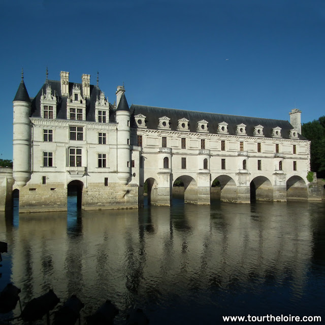 Chateau of Chenonceau, Indre et Loire, France. Photo by Loire Valley Time Travel.