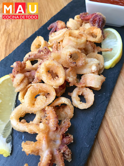 mau cocina de todo calamares fritos facil receta empanizados