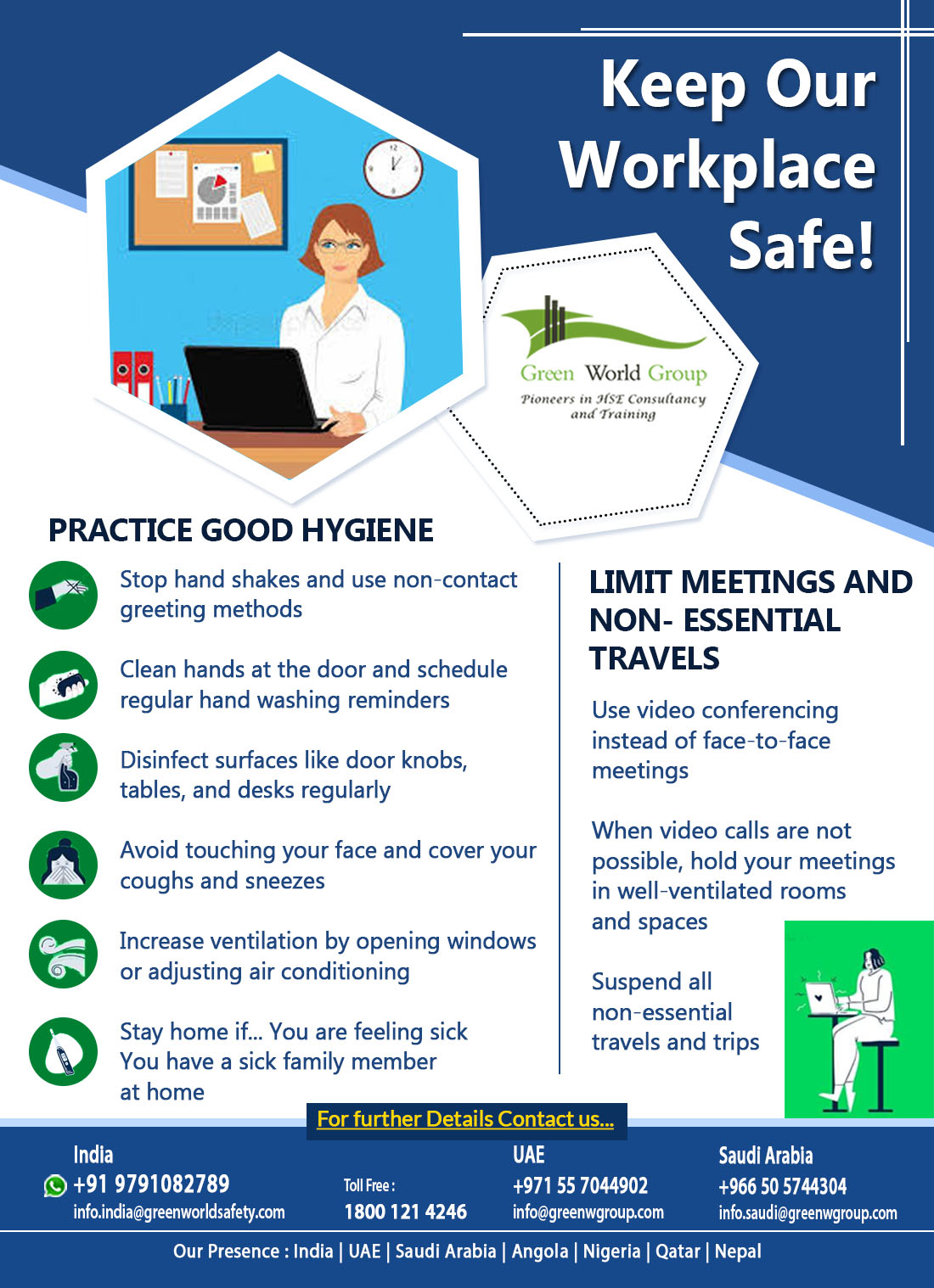 Keep Our Workplace Safe! - GWG