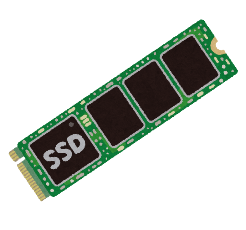 Ssdのイラスト M 2 かわいいフリー素材集 いらすとや