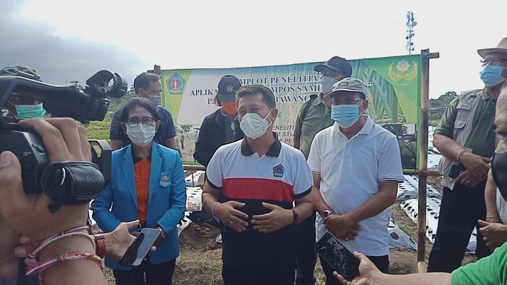 TOSS Center Klungkung Jadi Percontohan Pengelolaan Sampah bagi Daerah Lain