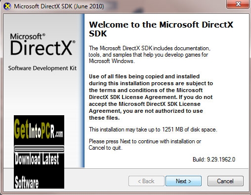 DirectX 9 Download for Windows 11/10/8/7 PCs