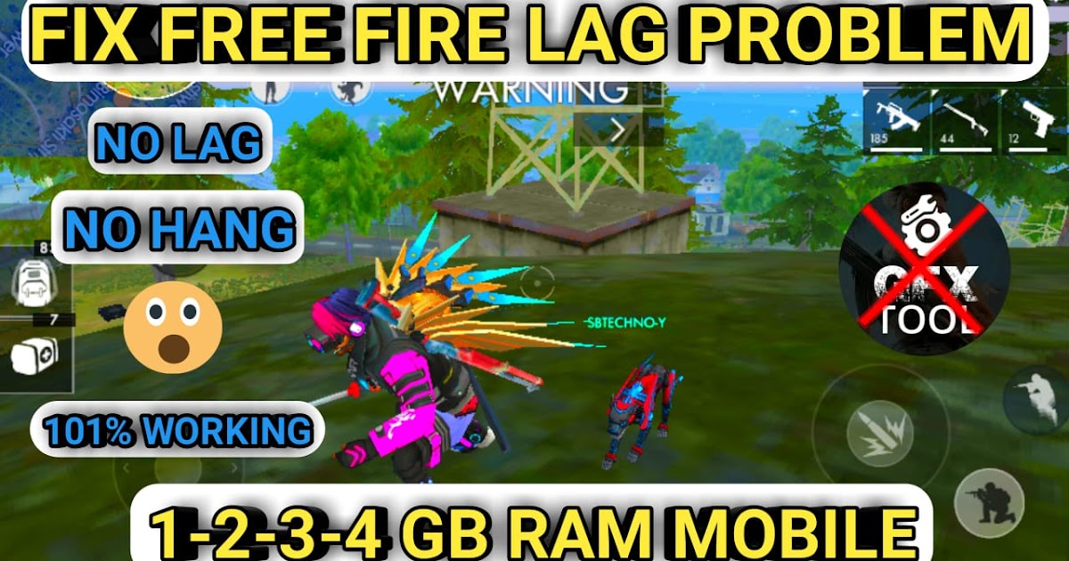 How To Fix Free Fire Lag Problem With Config File King Of