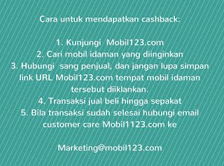 Cash back Mobil123.com