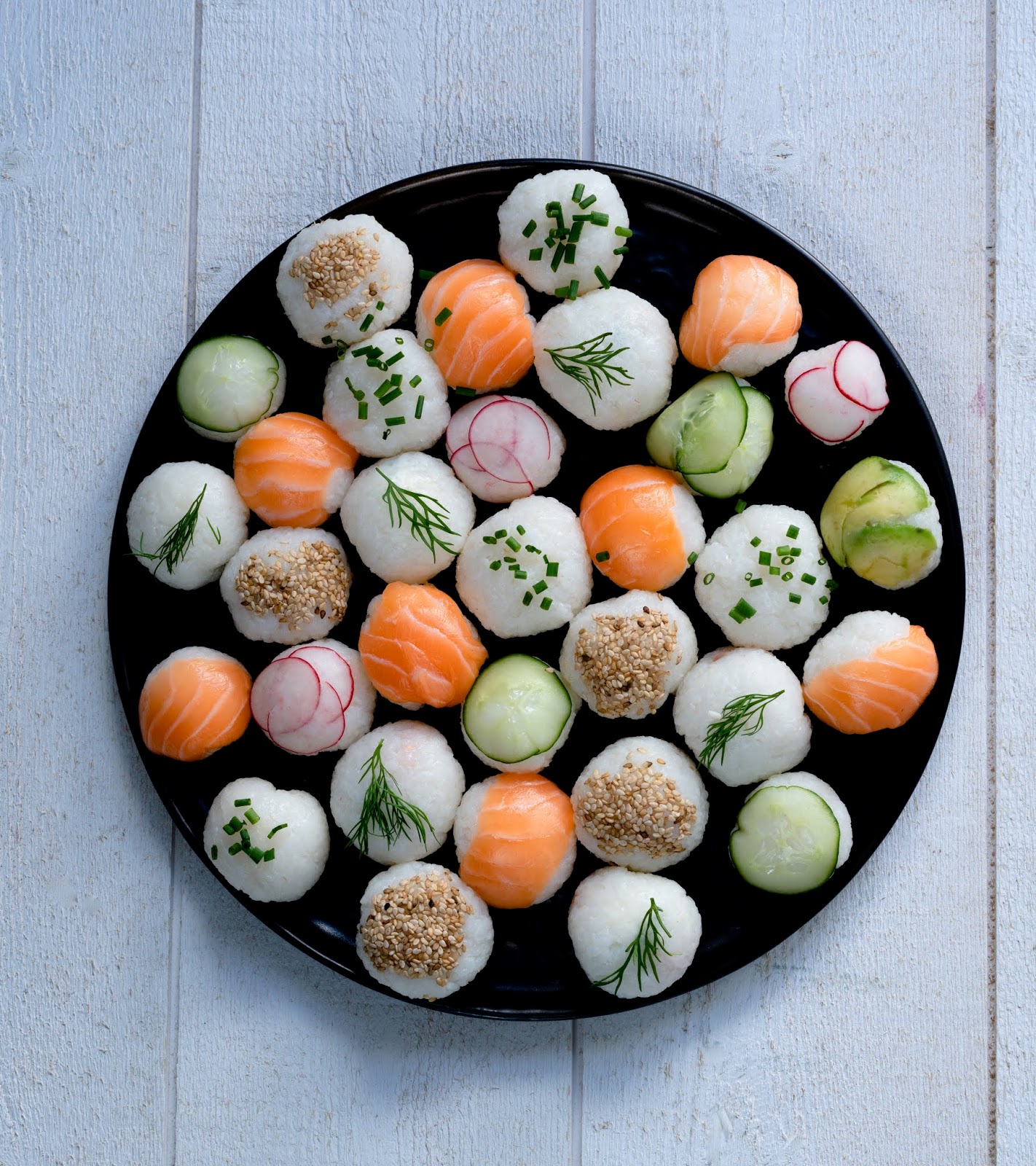 Sushi balls pour un apéritif dinatoire , un piquenique , un plateau