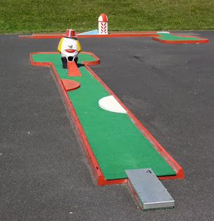 Crazy Golf course at Fairhaven Lake in Lytham Saint Annes Crazy Golf course at Fairhaven Lake in Lytham Saint Annes