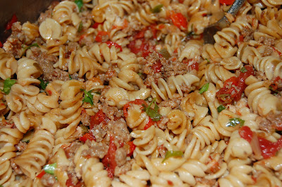 Cook! Create! Consume!: Spicy Sausage and Pepper Rotini