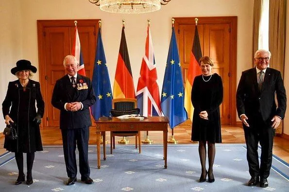 The Prince of Wales and The Duchess of Cornwall visited Berlin. President Frank-Walter Steinmeier and his wife Elke Büdenbender