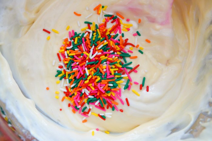 funfetti vanilla cream pudding for cookie parfaits