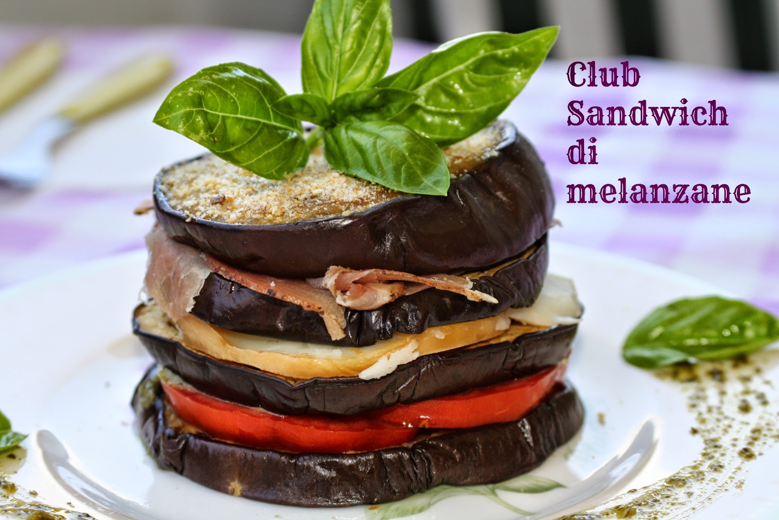 #11 club sandwich di melanzane - estivamente stagioniamo!