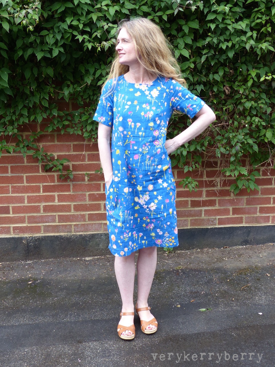 verykerryberry The Gathered Dress in Double Gauze