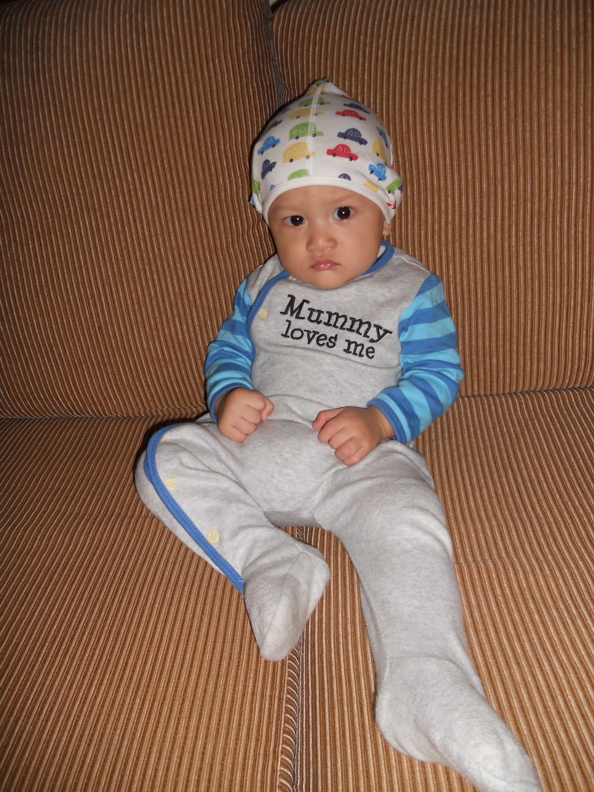 Motherhood journey: Bayi muka masam