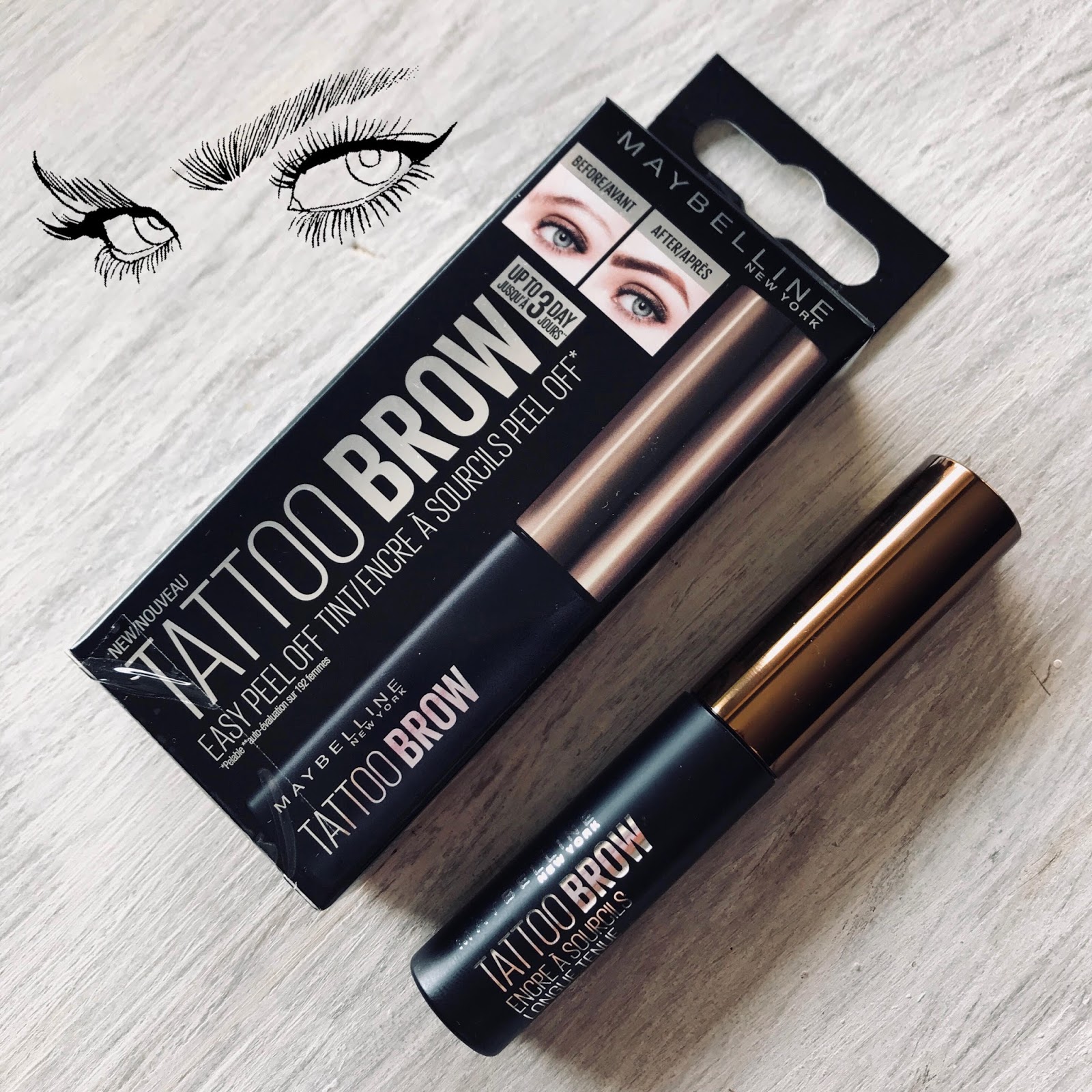 Bimba y sus cosas MAYBELLINE TATTOO BROW
