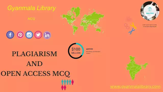 PLAGIARISM _AND_OPEN_ACCESS_MCQ