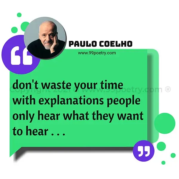 motivational quotes In English -Paulo Coelho