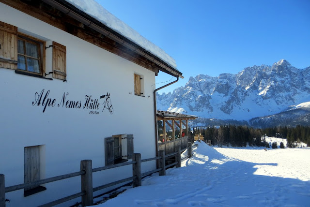 Passo Monte Croce a Malga Nemes e Klammbach in inverno