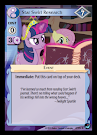 My Little Pony Star Swirl Research High Magic CCG Card