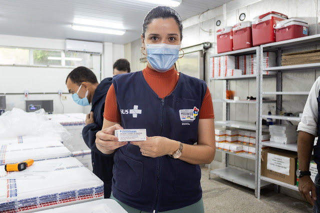 Maranhão recebe primeiro lote de vacinas Janssen com mais de 42 mil doses