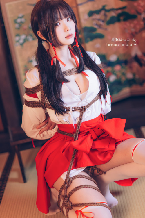 Read more about the article [霜月shimo] 巫女捆绑 Miko Bundle