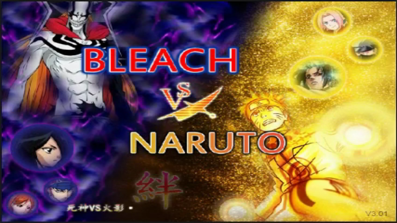 Composite Naruto and Bleach character VS GEoM and Nono