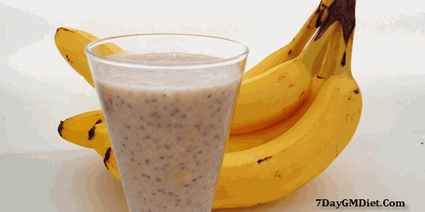 Banana Milk Diet Plan