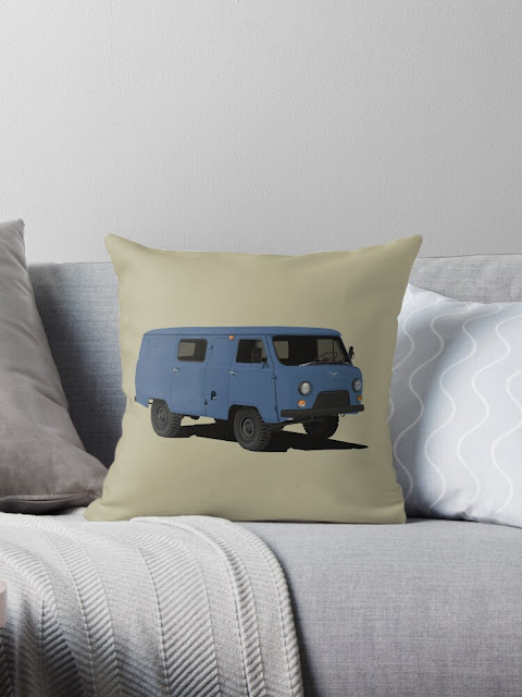 UAZ-452 - УАЗ-452 pillow - home decor.