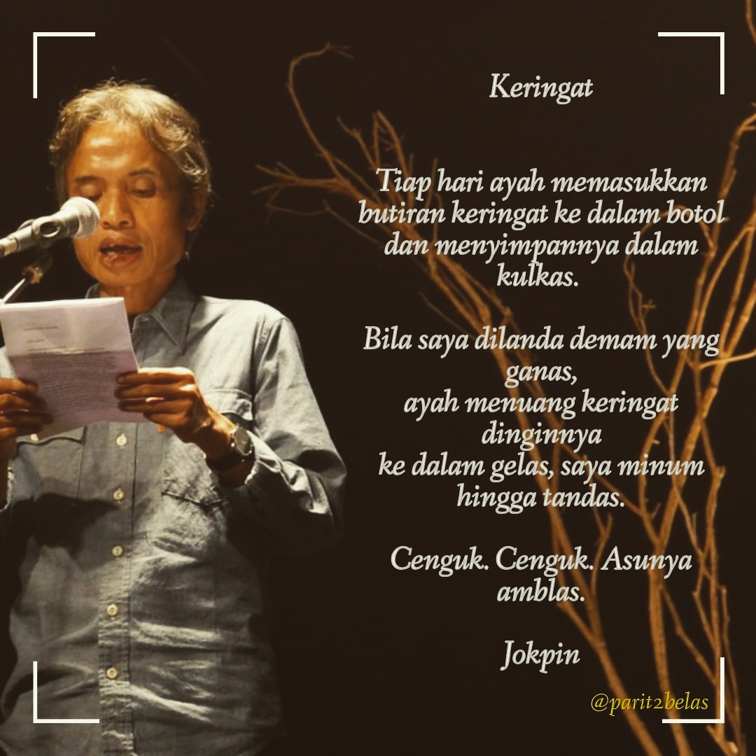 Puisi Joko Pinurbo Parit2belas