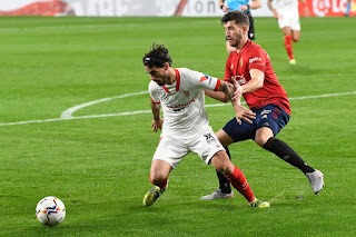 ملخص واهداف مباراة اشبيلية واوساسونا (2-0) الدوري الاسباني