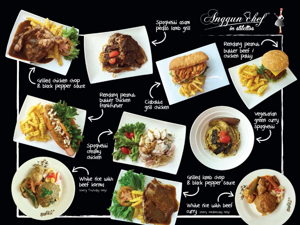 Rawlins Eats, Food Review by Rawlins, Anggun Chef, Anggun Fusion, MITEC, Fusion Food, Local Food with Fusion Twist, Grab Food, Yummy Food in Kuala Lumpur, Rawlins GLAM