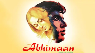 amitabh bachchan and jaya bachchan's film 'Abhimaan' first film to release after their marriage Film 'Abhimaan' Poster