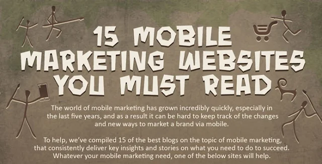 15 Mobile Marketing Websites you Must Read – #Infographic