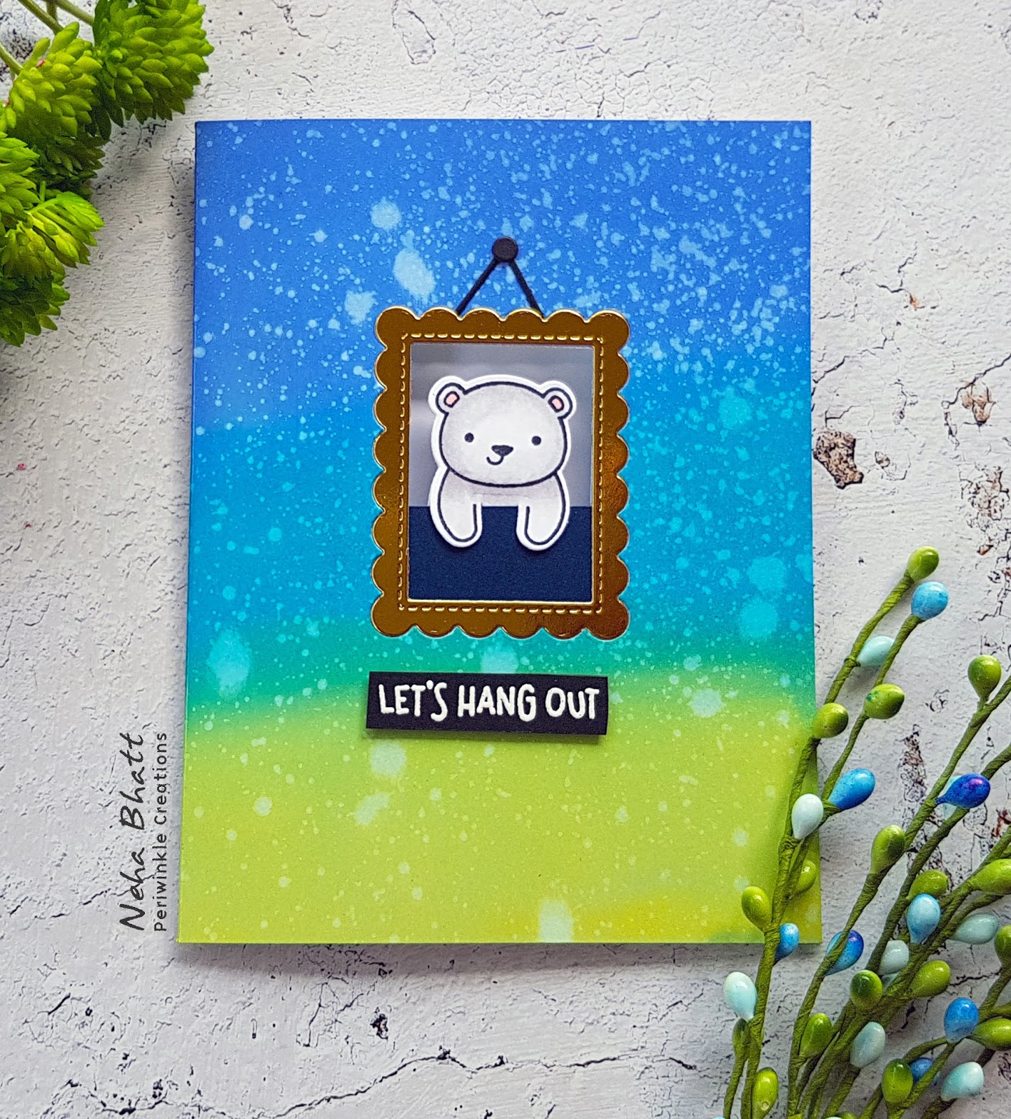 Periwinkle Creations Lawn Fawn day!