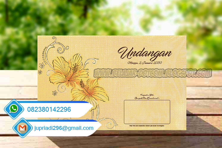 Download File Undangan Erba 88110 Format Cdr Kumpulan Tutorial