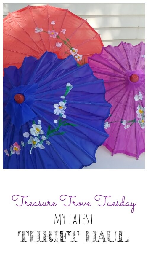 Treasure Trove Tuesday - My Latest Thrift Haul