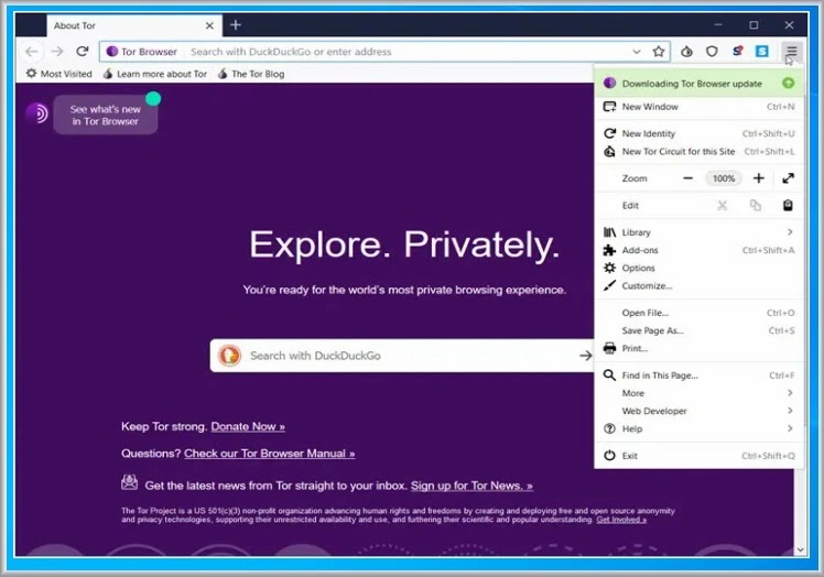 Tor Browser : Aνώνυμη περιήγηση στο ίντερνετ μέσω Tor