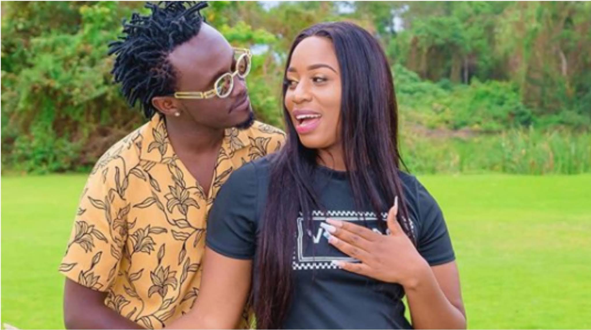 Bahati allegedly cheating on wife with Weezdom’s girlfriend’s, Mylee Staicey friend (Photo)