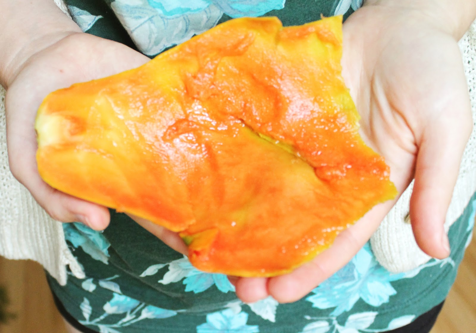 Now is magic DIY Papaya Exfoliating Facial