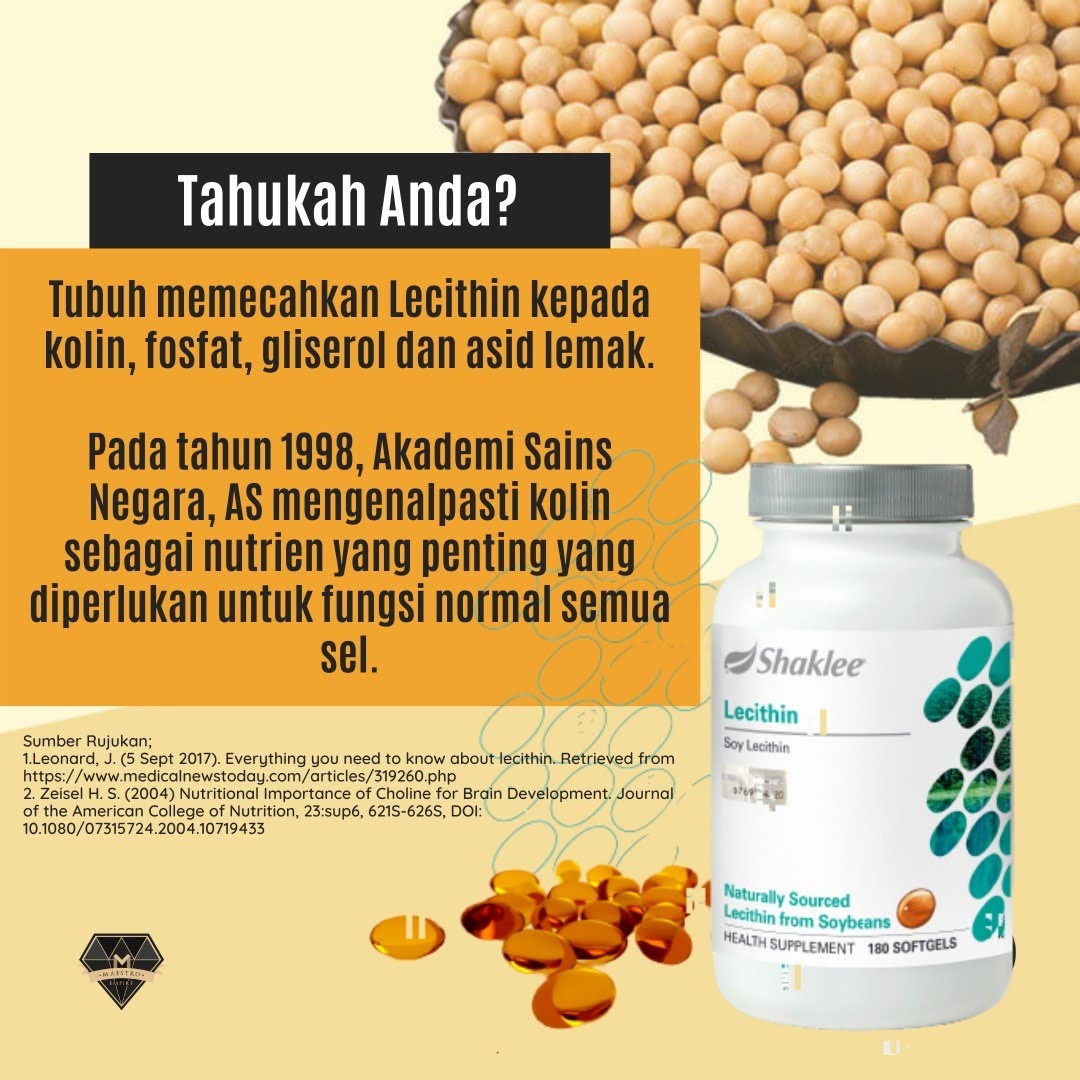 Testimoni Lecithin Bantu Pecahkan Lemak Dalam Badan dan Turunkan Berat