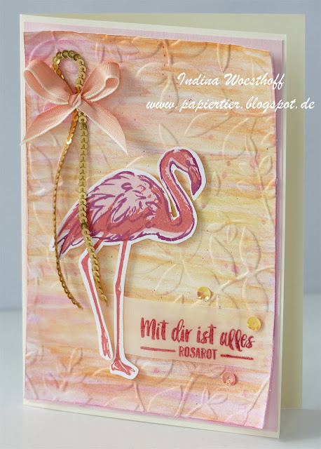 Flamingo Fantasie | Stampin' Up! | papiertier Indina | Fabulous Flamingo