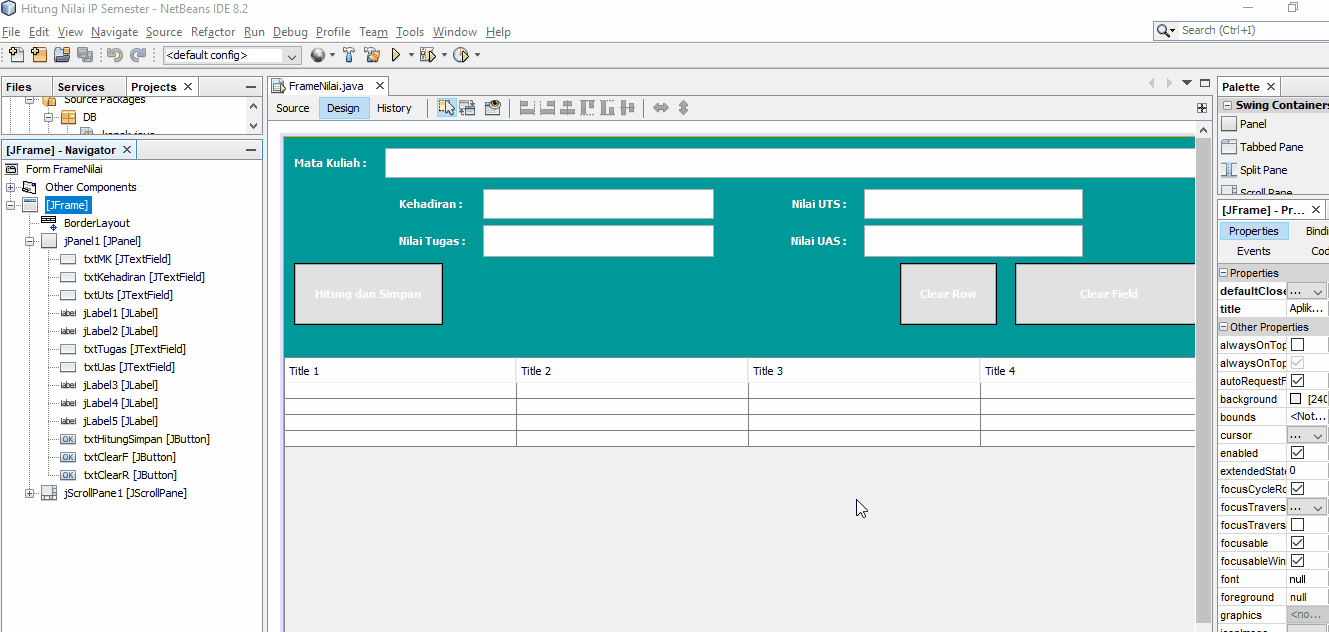 Gui library