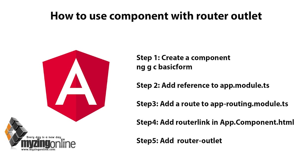 Angular 7 Lesson 6 How to create component and use it with router