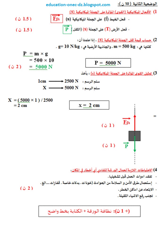 اختبار رياضيات ثالث متوسط الفصل الثاني