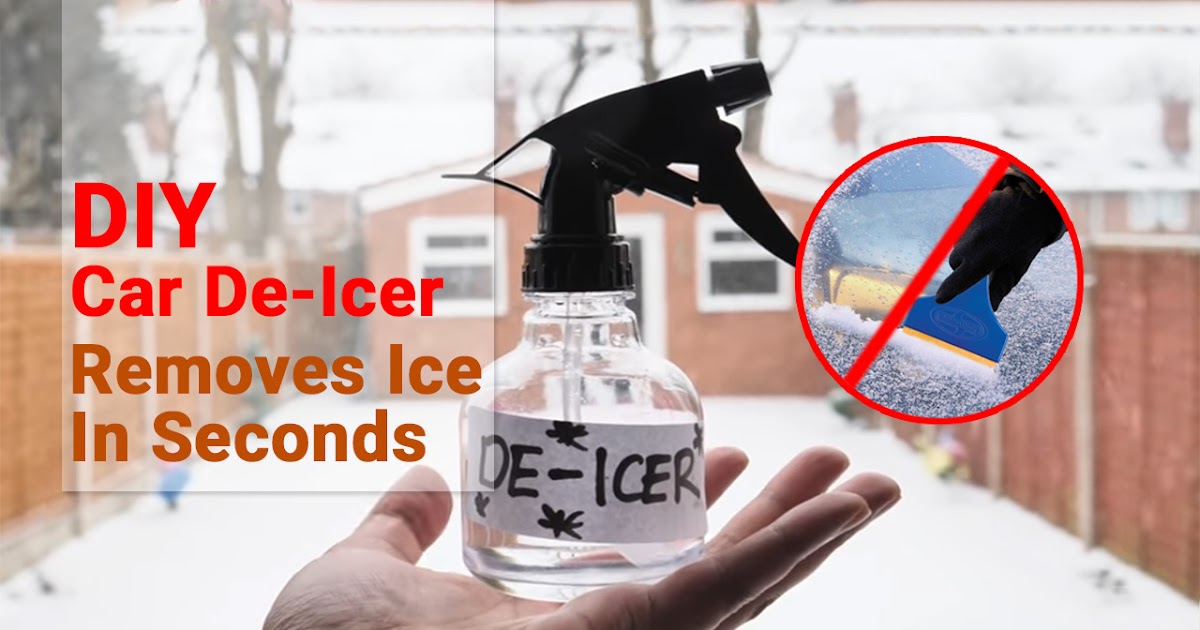 The easiest and most effective way to remove ice from your windshield without an ice scraper!