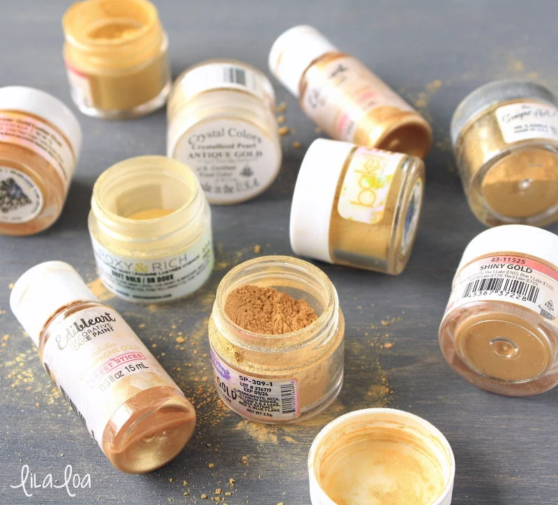 Satin Gold Edible Luster Dust - High Quality, Great Tasting Baking Products  and Ingredients, Made By Bakers, for Bakers.